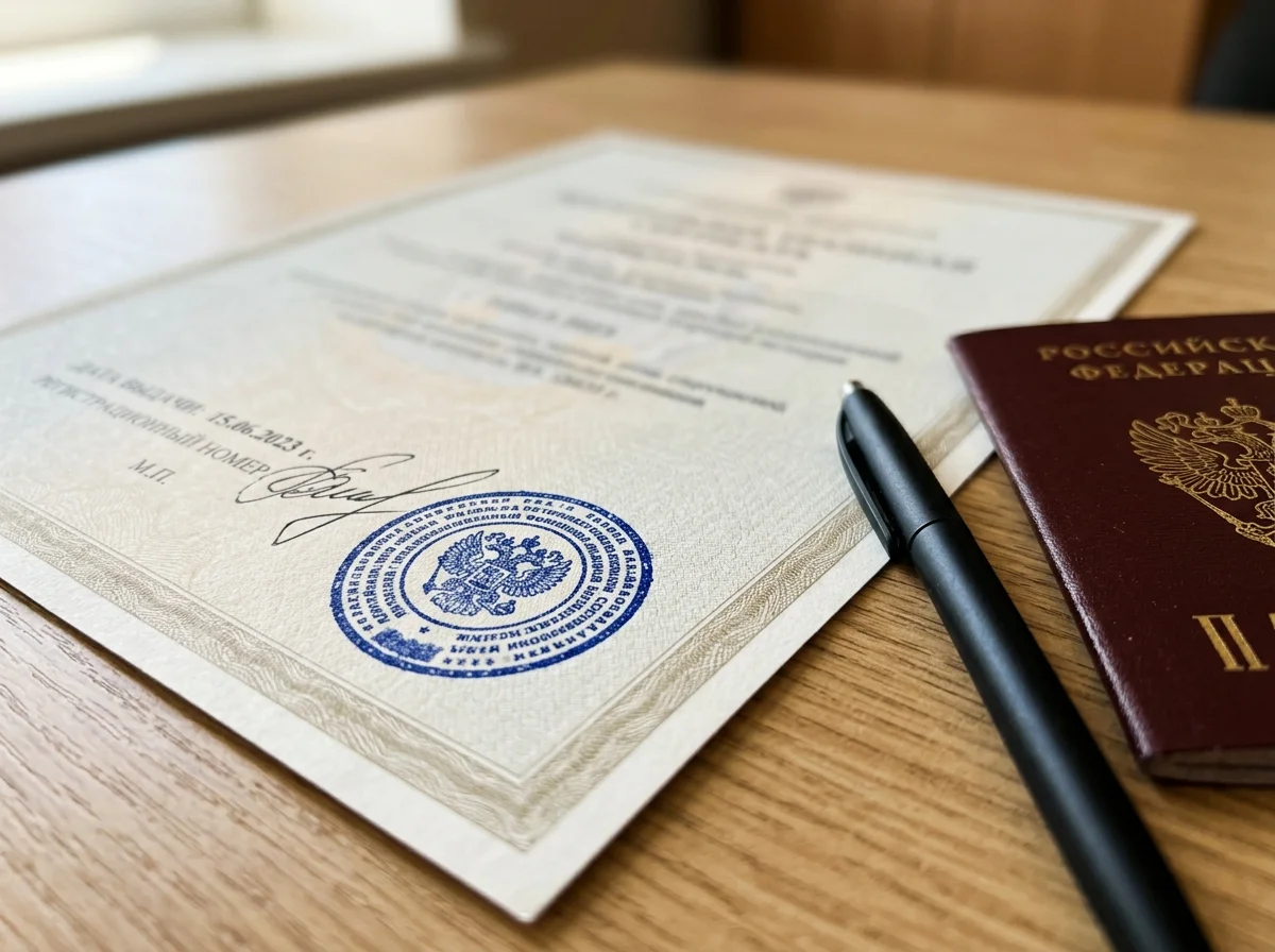 Документ по гос. стандарту с официальной печатью